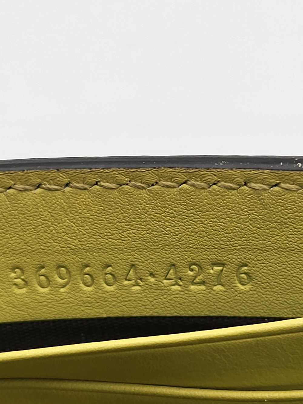 GUCCI Moon Calfskin GG Interlock Icon Mimosa Flower Small Crossbody, Auth w/COA. - Picture 8 of 16